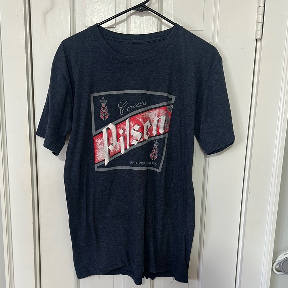 Men’s blue size large T-shirt